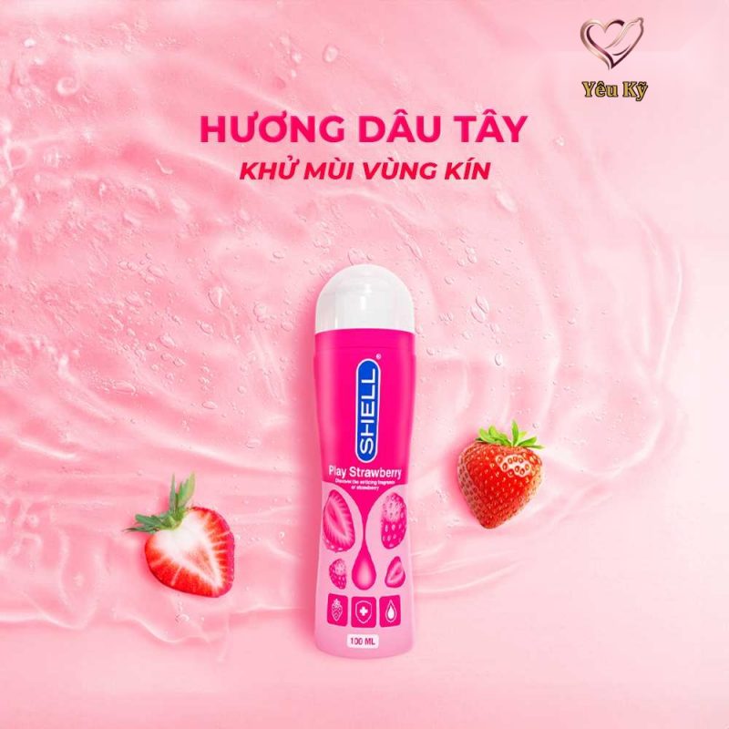 Gel bôi trơn Shell Play - Chai 100ml