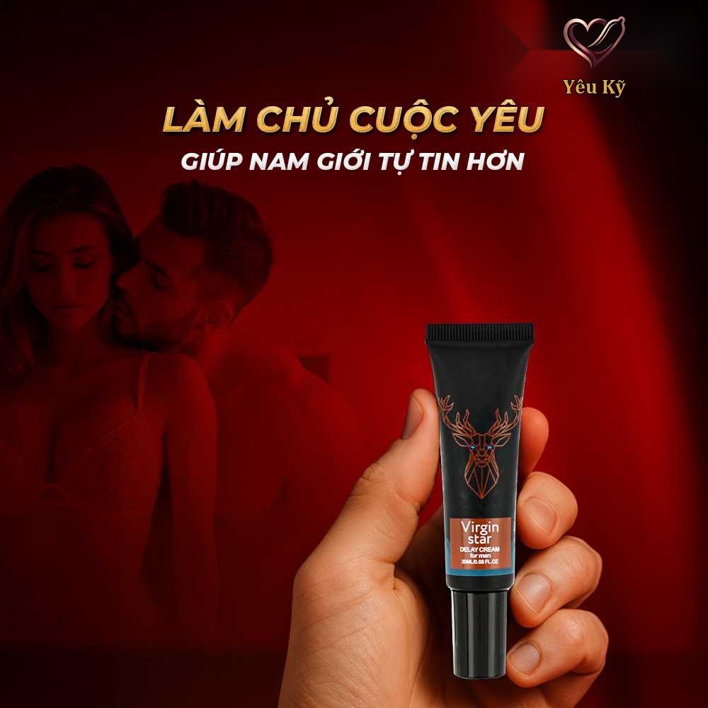 Gel bôi Virgin Star Power+ Delay Cream chống xuất tinh sớm - Chai 20ml - Ảnh 6