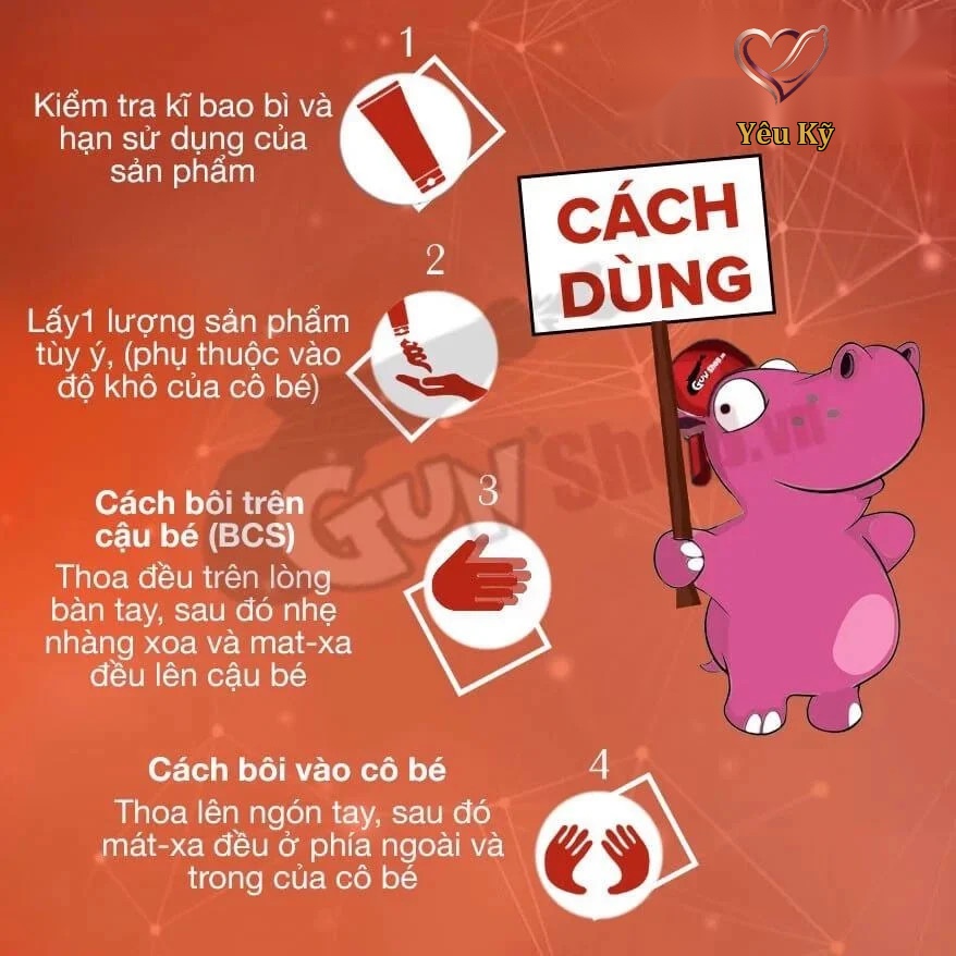 Gel bôi trơn hương cherry Hot Kiss - Chai 100ml - Ảnh 5
