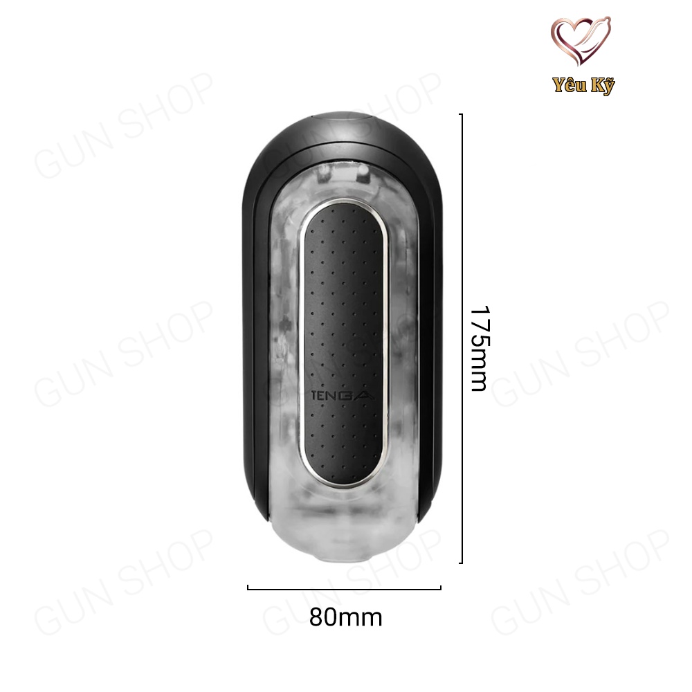 Âm đạo giả đa năng Tenga Flip Zero Black Strong Edition Electronic Vibration - Ảnh 2