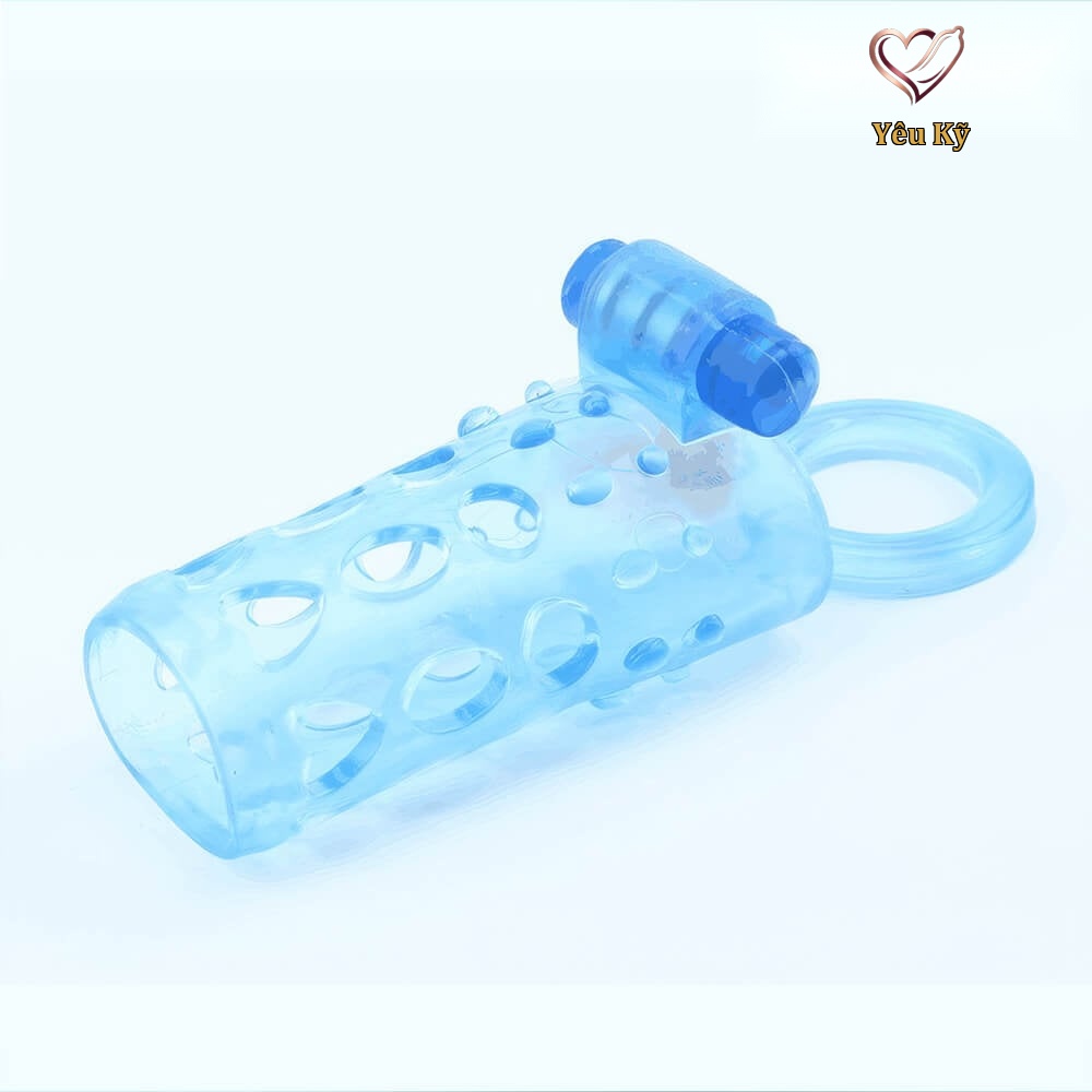 Bao cao su đôn dên rung Chisa Vibrating Sleeve Enhancer - Ảnh 4