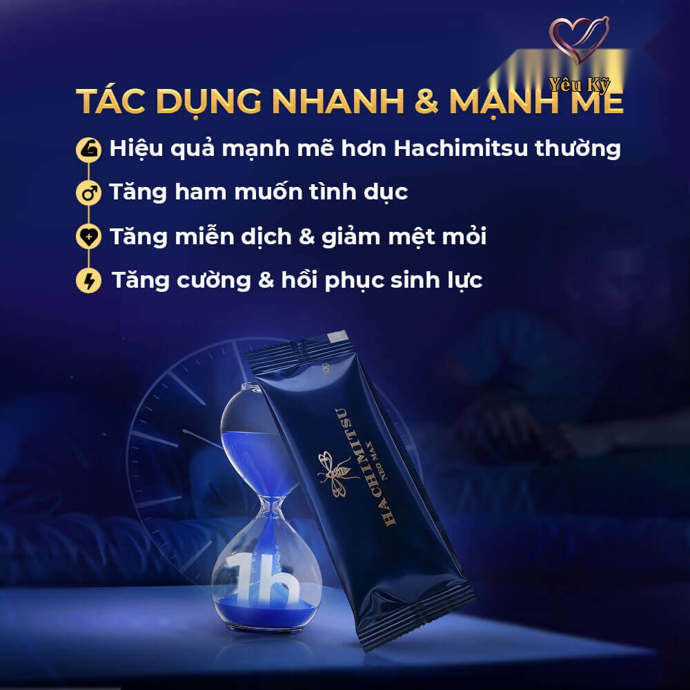 Tinh chất Hachimitsu Neo Max - Tăng cường sinh lý nam giới - 1 gói - Ảnh 5