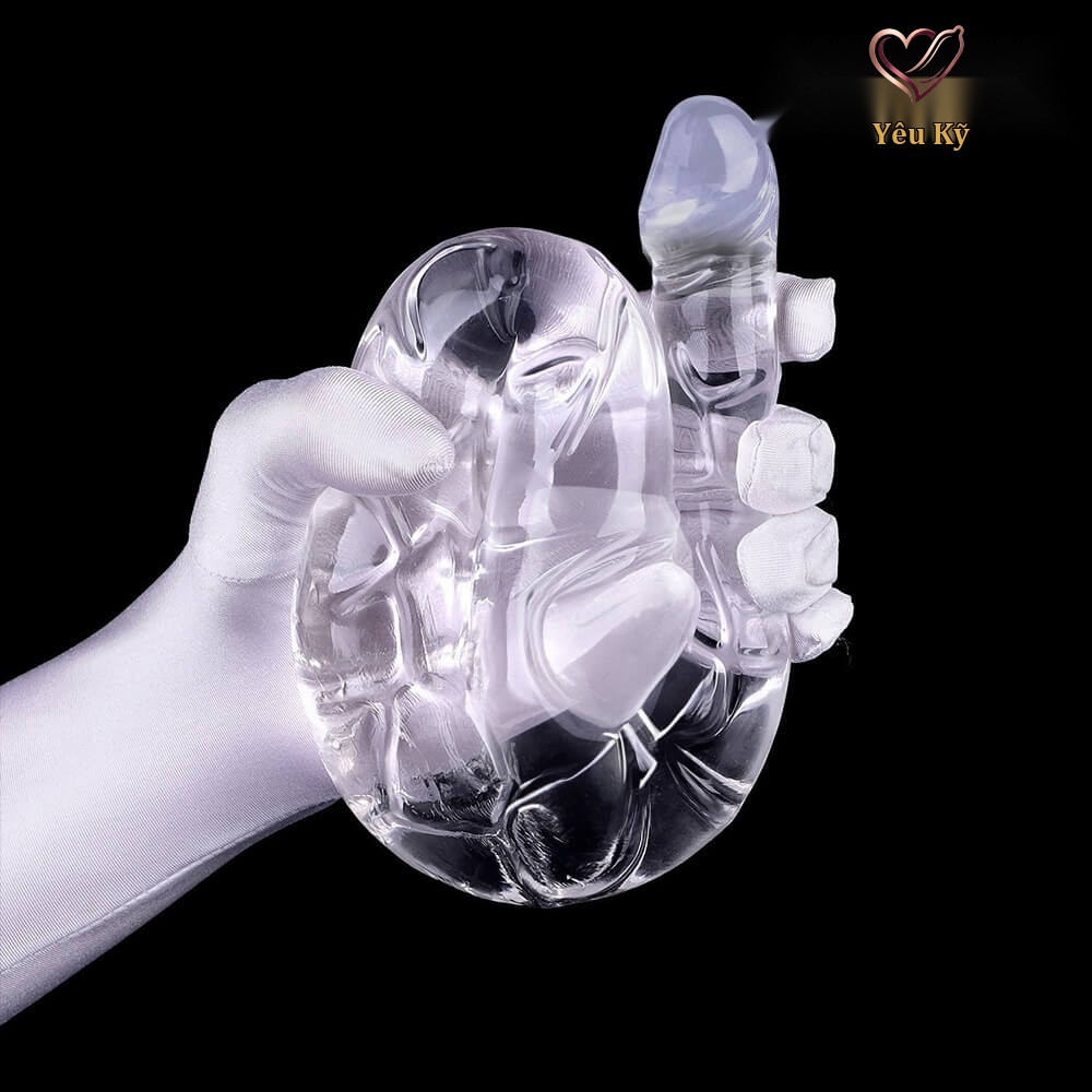 Dương vật giả 2 đầu Chisa Hi-Rubber 13 Inch Trắng - Ảnh 3