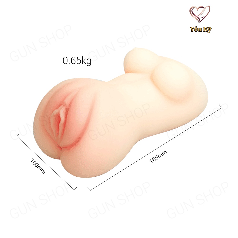 Ngực giả & âm đạo giả silicon Jiuai 01 650g - Ảnh 2