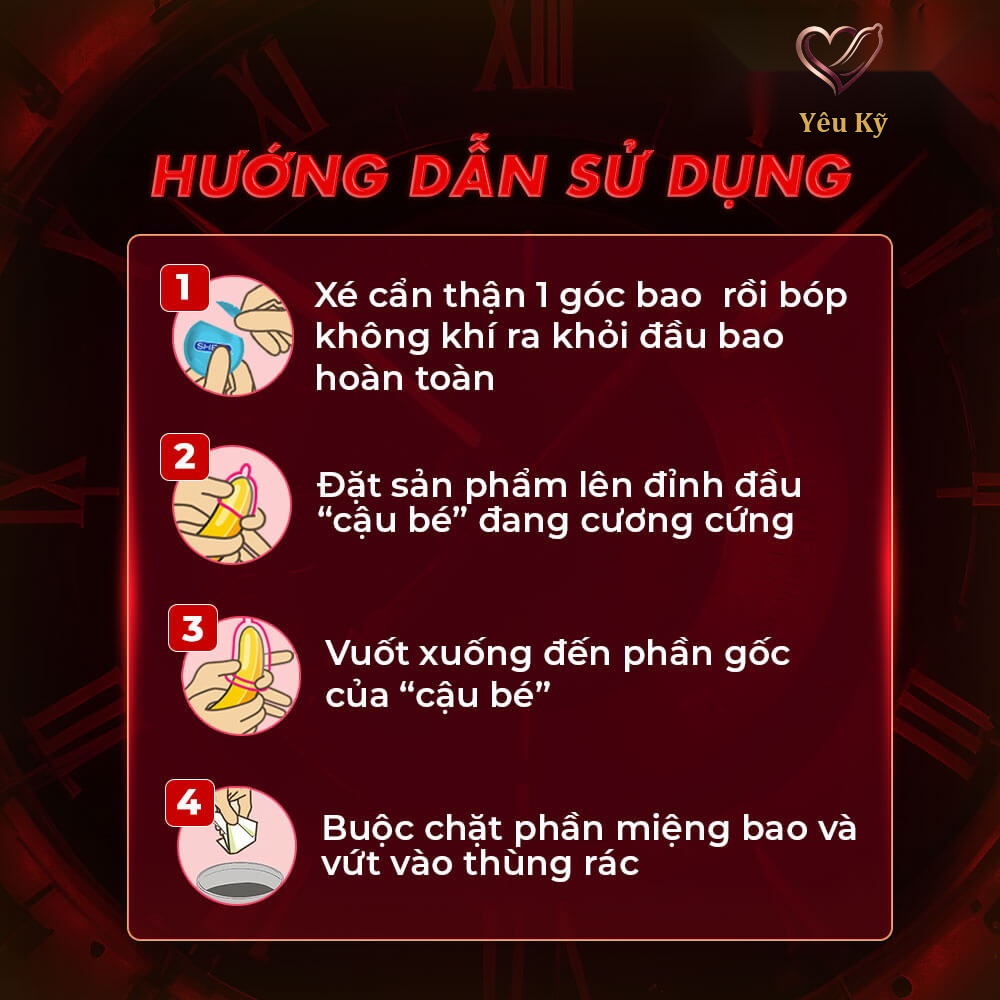Bao cao su Juncai 001 Okamto G-Spot Black - Siêu mỏng, gai li ti - Hộp 10 cái - Ảnh 6