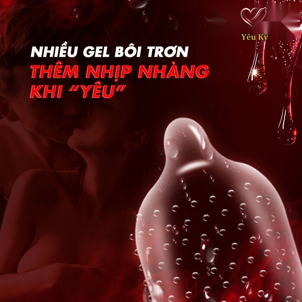 Bao cao su Juncai 001 Okamto G-Spot Black - Siêu mỏng, gai li ti - Hộp 10 cái - Ảnh 5