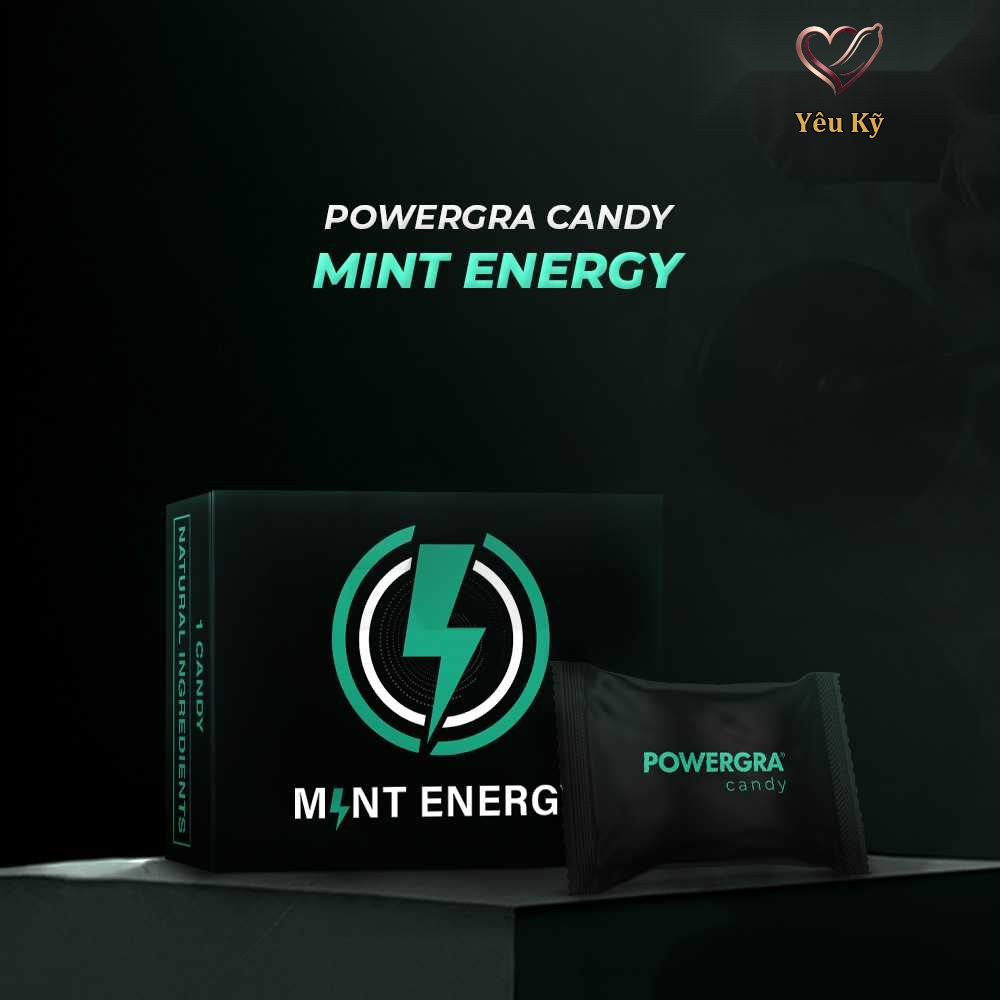Kẹo bạc hà Powergra Mint Energy tăng cường sinh lý - 1 viên - Ảnh 2