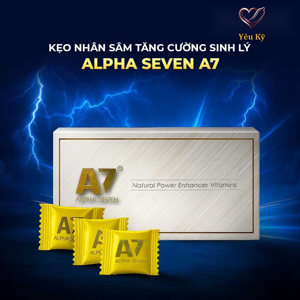 Kẹo nhân sâm Alpha Seven A7 tăng cường sinh lý - 1 viên - Ảnh 2