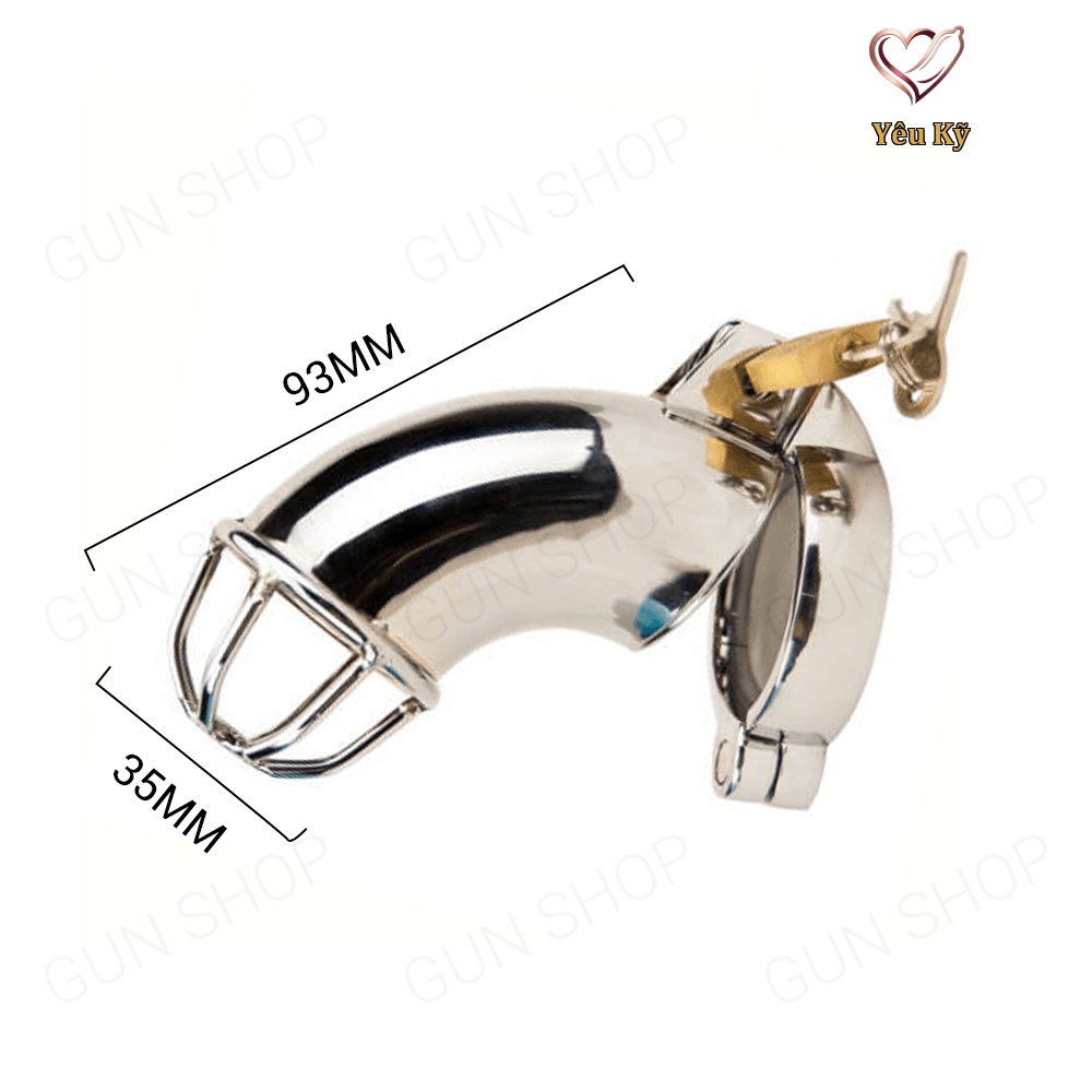 Khóa dương vật inox cao cấp - Va1 - Ảnh 2