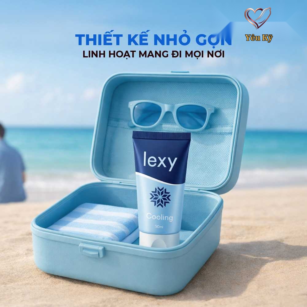 Gel bôi trơn bạc hà mát lạnh Lexy Cooling - Chai 50ml - Ảnh 8