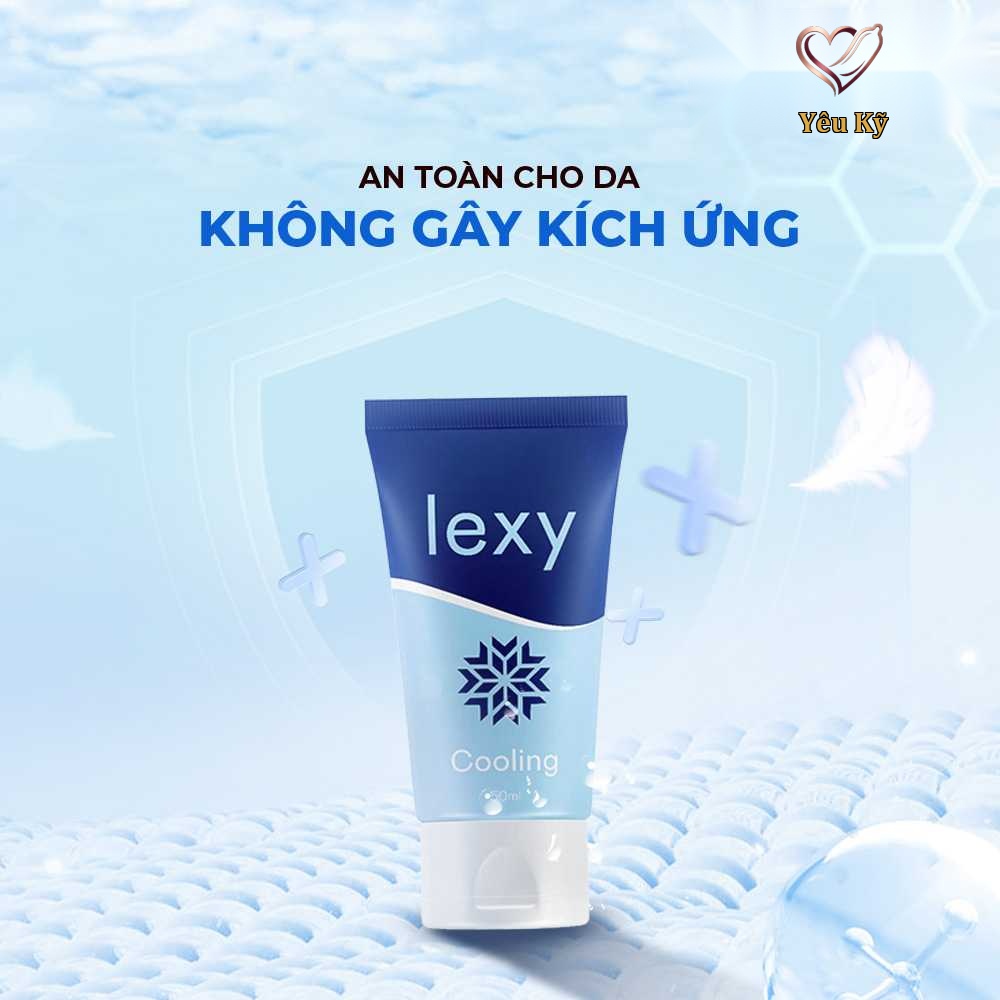 Gel bôi trơn bạc hà mát lạnh Lexy Cooling - Chai 50ml - Ảnh 7