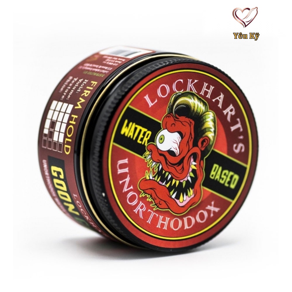 Sáp vuốt tóc Lockhart’s Unorthodox Water Based Goon Pomade - Hộp 105gr - Ảnh 4