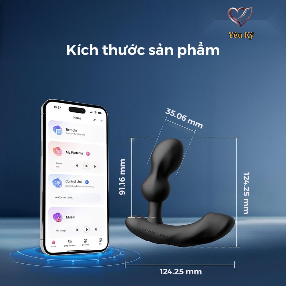 Máy massage tuyến tiền liệt Lovense Edge 2 - Ảnh 2