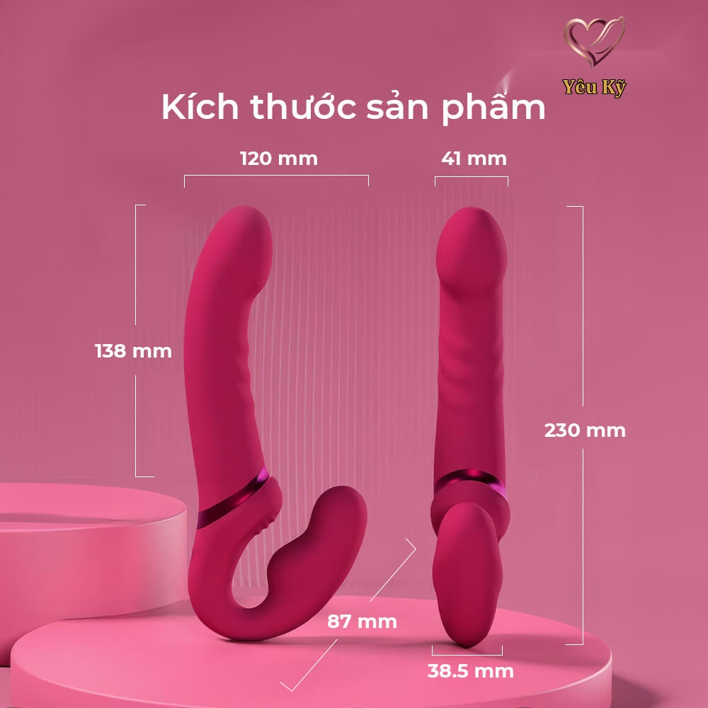 Dương vật giả 2 đầu Lovense Lapis - Ảnh 2
