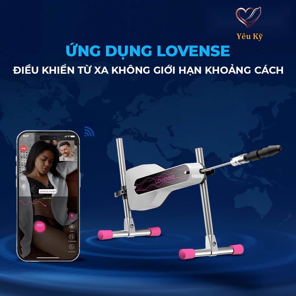 Máy rung làm tình tự động Lovense Sex Machine Mini - Ảnh 4