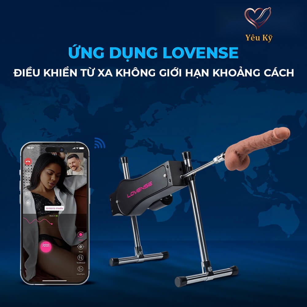 Máy làm tình tự động Lovense Sex Machine - Ảnh 4