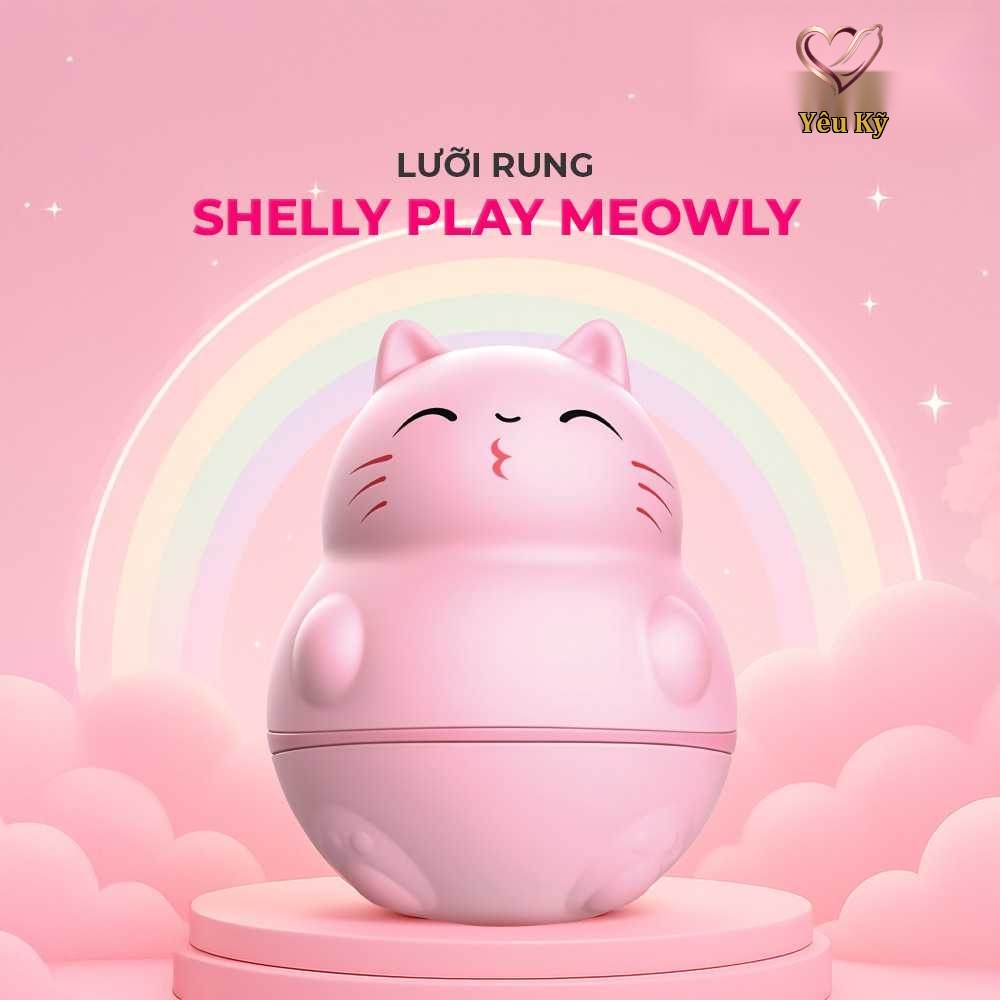 Lưỡi rung hình mèo Shelly Play Meowly - Ảnh 3