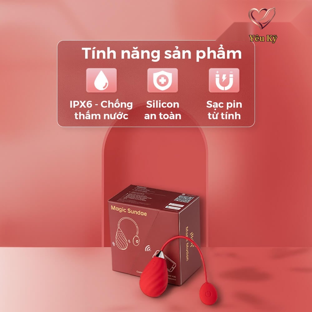 Trứng rung Magic Motion Sundae - Ảnh 7