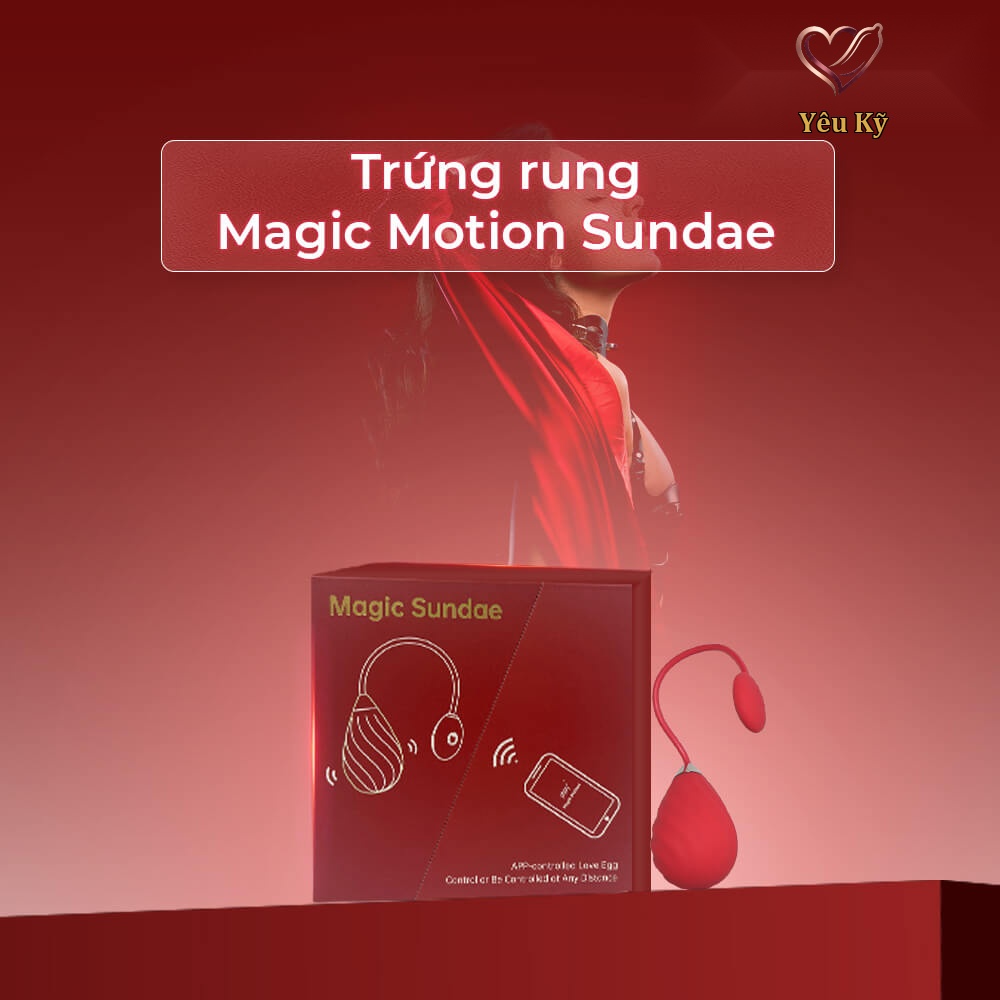 Trứng rung Magic Motion Sundae - Ảnh 3