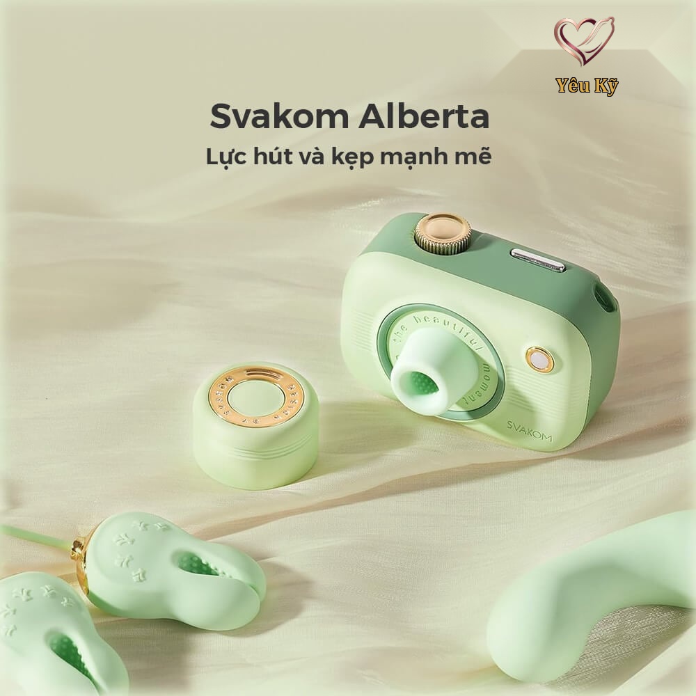 Máy massage 4 món Svakom Alberta - Ảnh 3