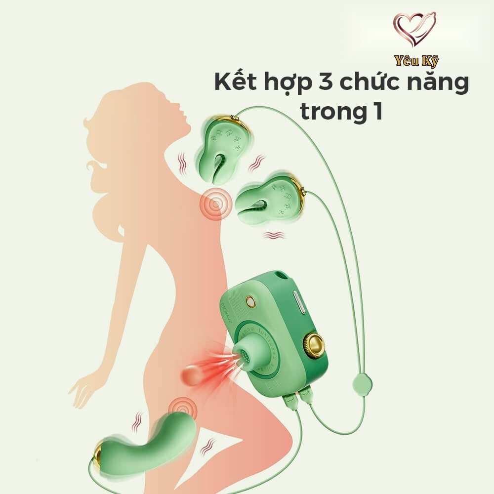 Máy massage 4 món Svakom Alberta - Ảnh 7