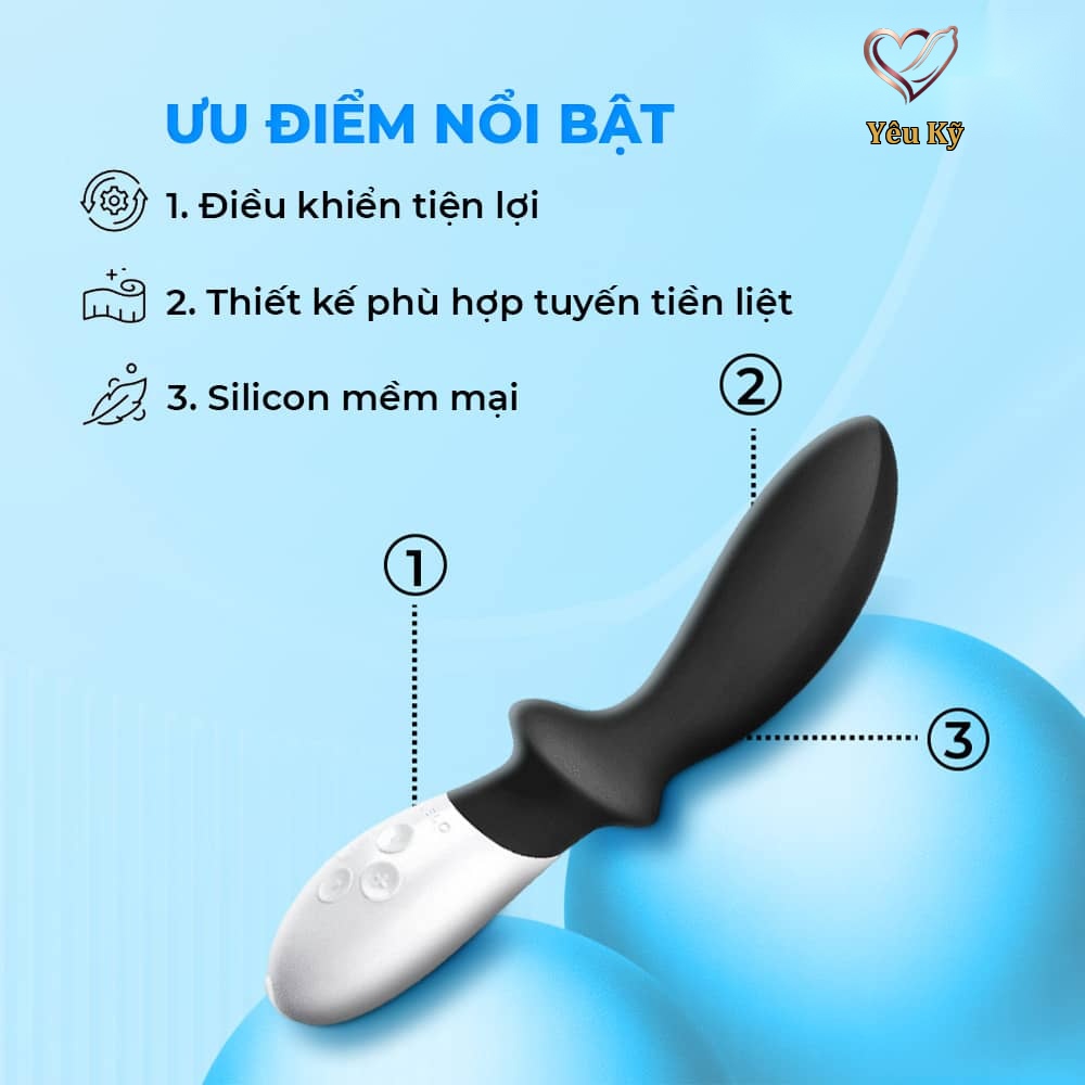 Máy massage tuyến tiền liệt Lelo Loki - Ảnh 4