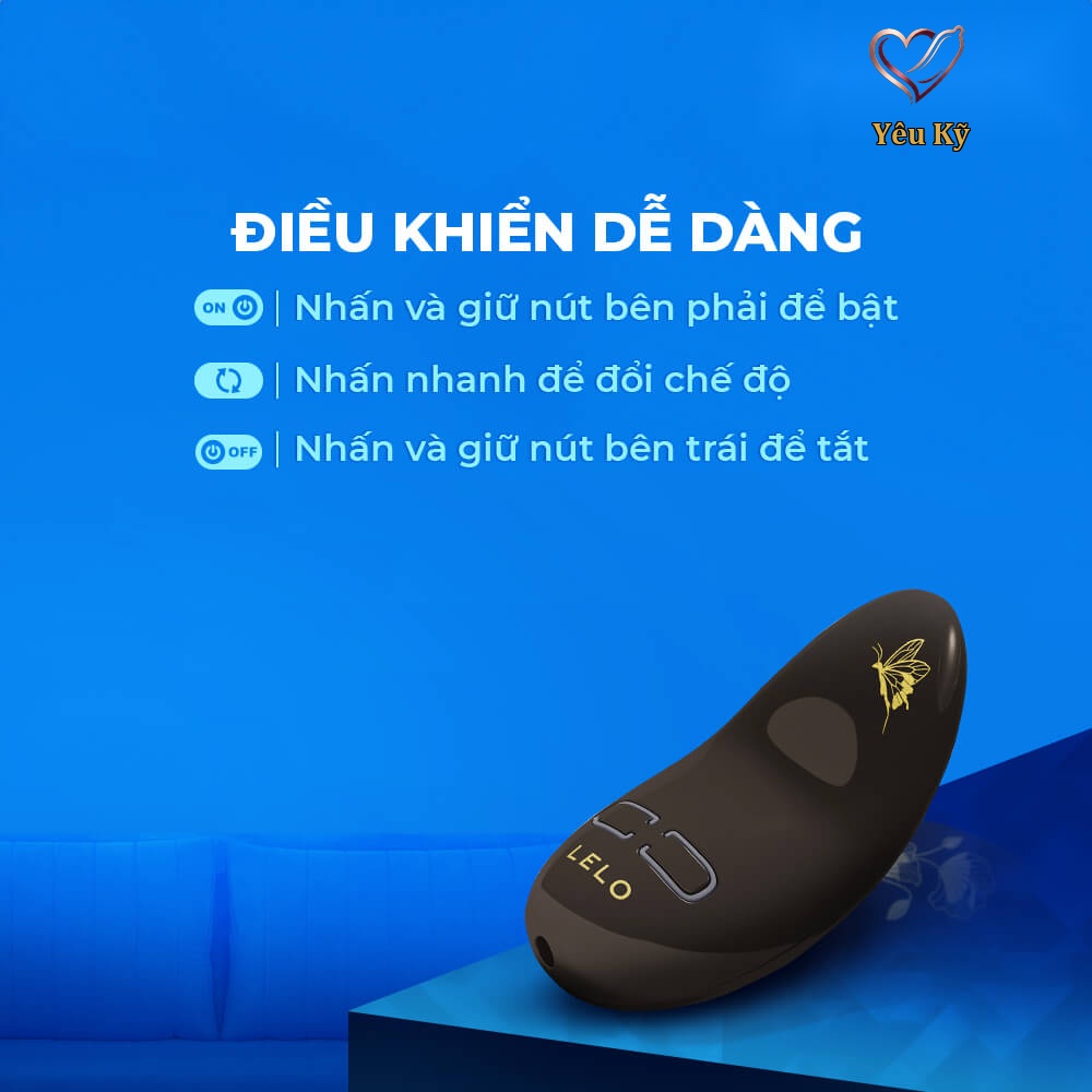 Máy massage Lelo Nea 3 Black - Ảnh 5
