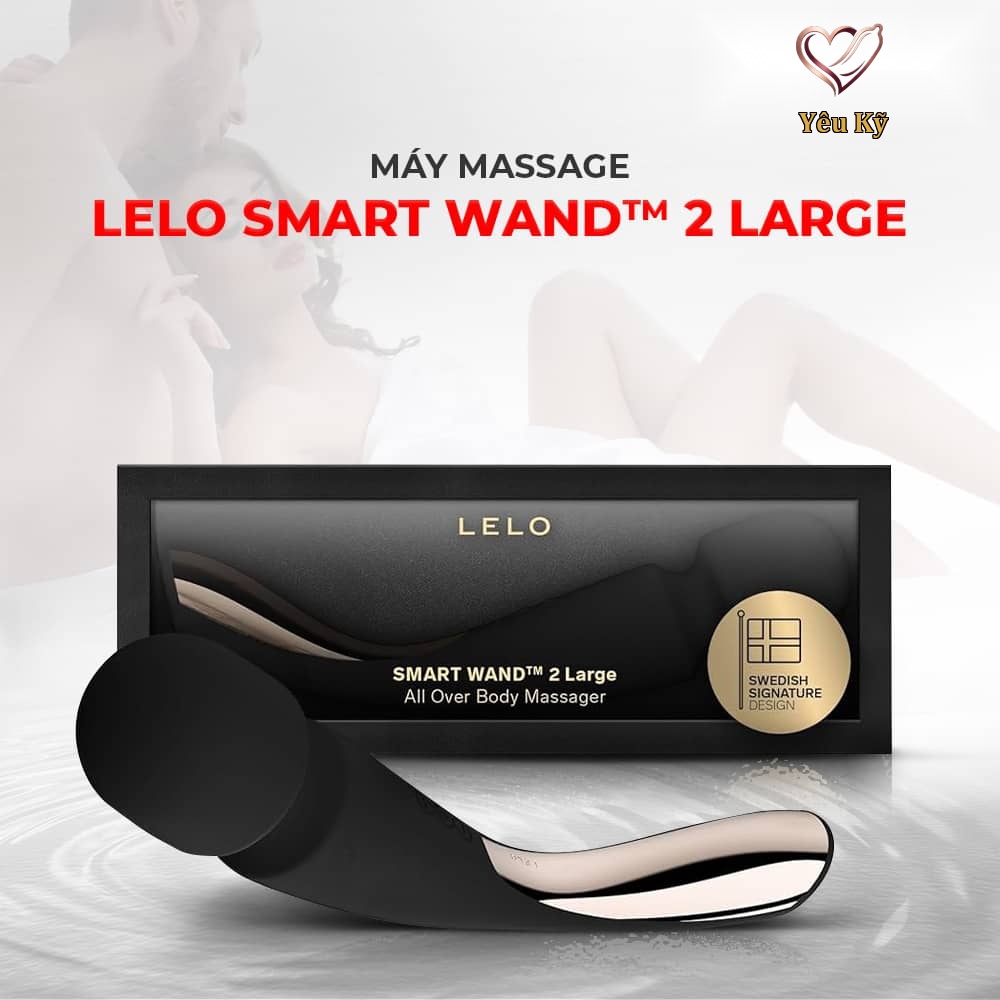 Máy massage Lelo Smart Wand 2 Large - Ảnh 3
