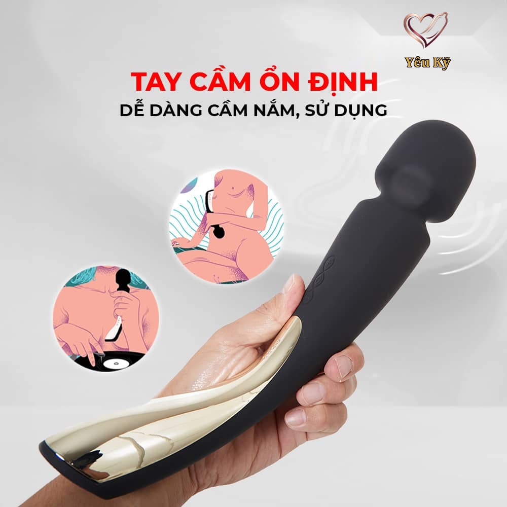 Máy massage Lelo Smart Wand 2 Large - Ảnh 7