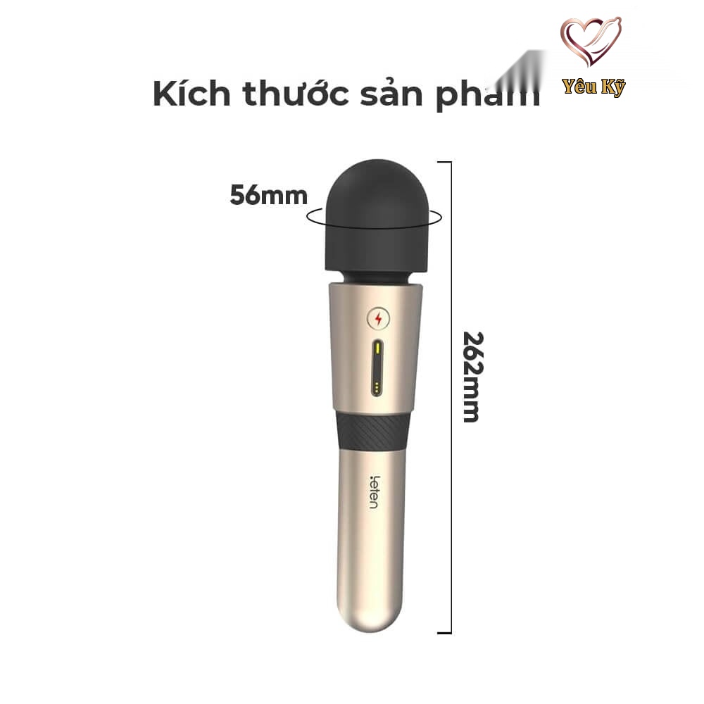 Máy massage Leten Lighting AV Stick Version 3 - Ảnh 2