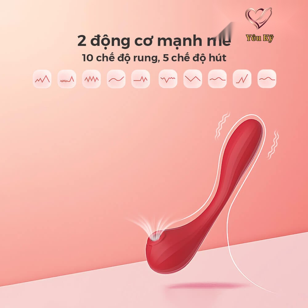 Máy massage Magic Motion Bobi Đỏ - Ảnh 5
