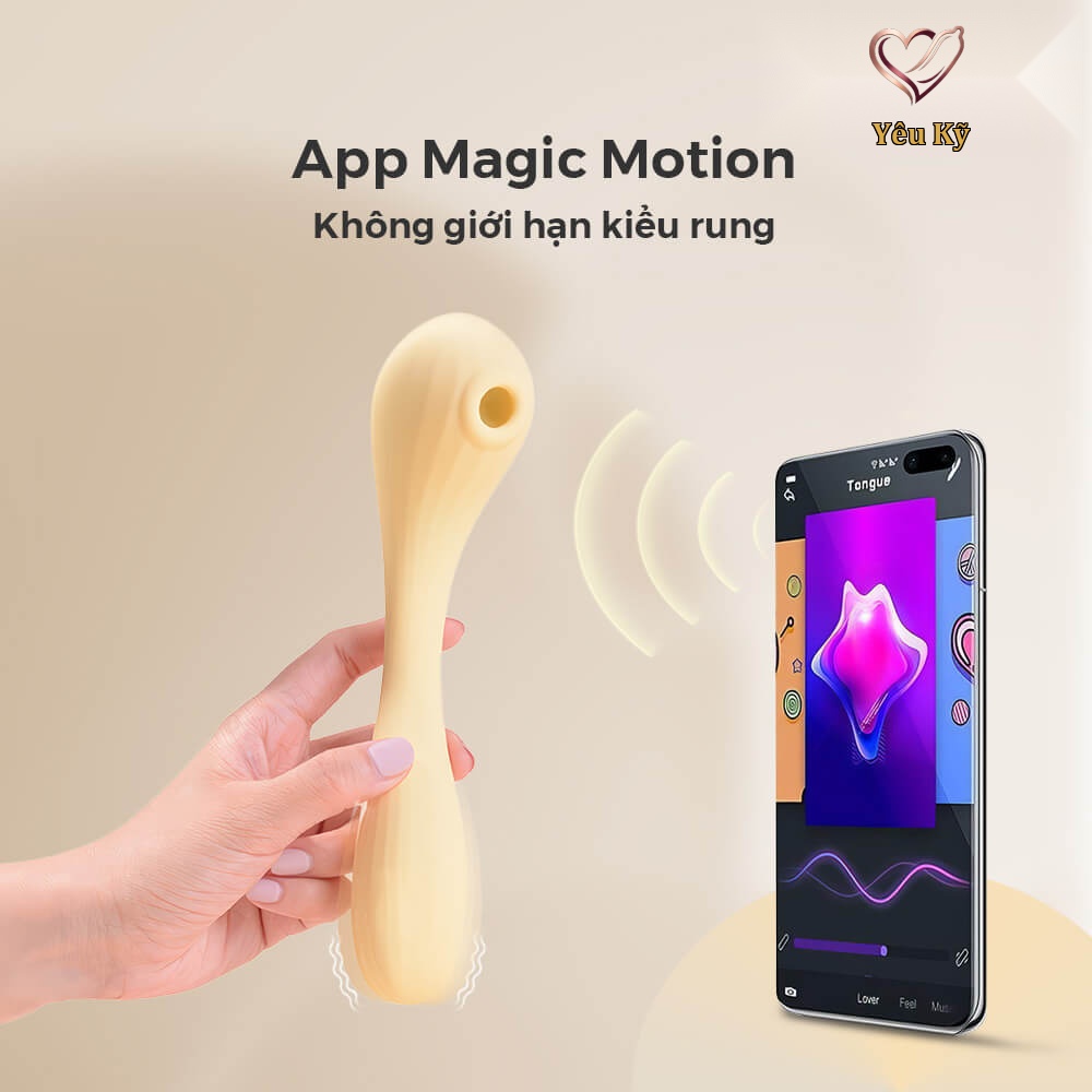 Máy massage Magic Motion Bobi Vàng - Ảnh 3