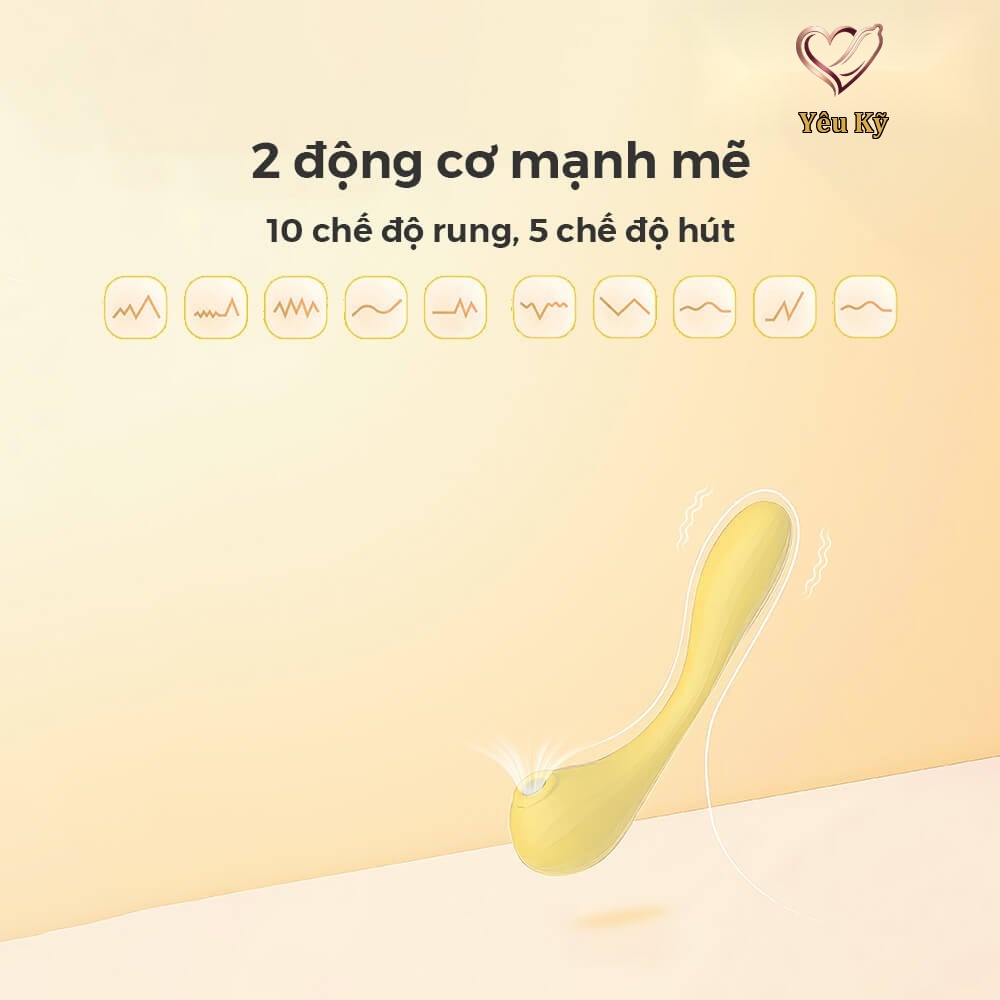 Máy massage Magic Motion Bobi Vàng - Ảnh 4