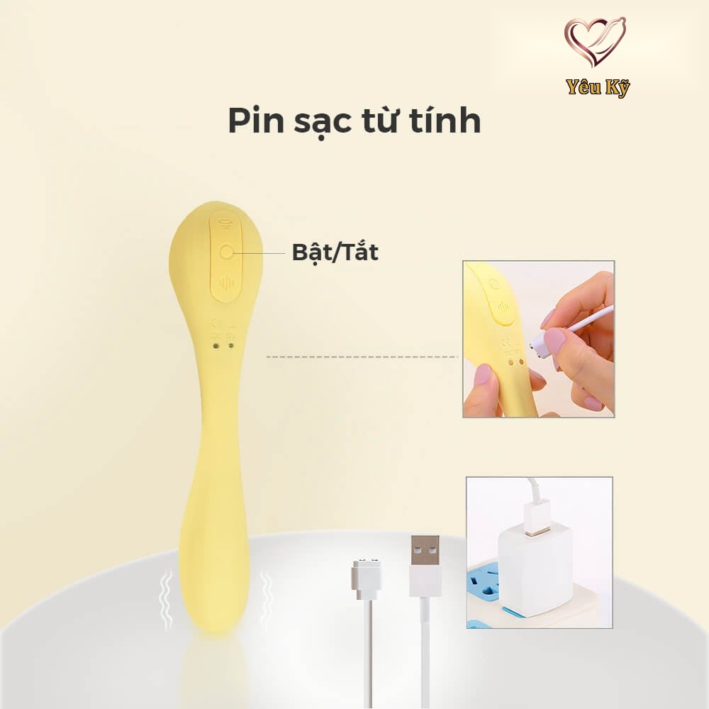 Máy massage Magic Motion Bobi Vàng - Ảnh 6