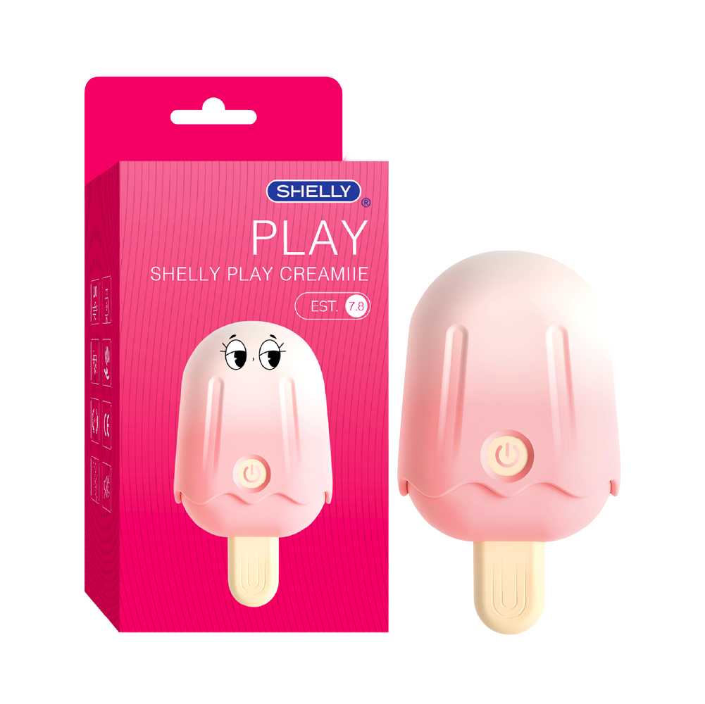 Máy massage hình que kem Shelly Play Creamiie
