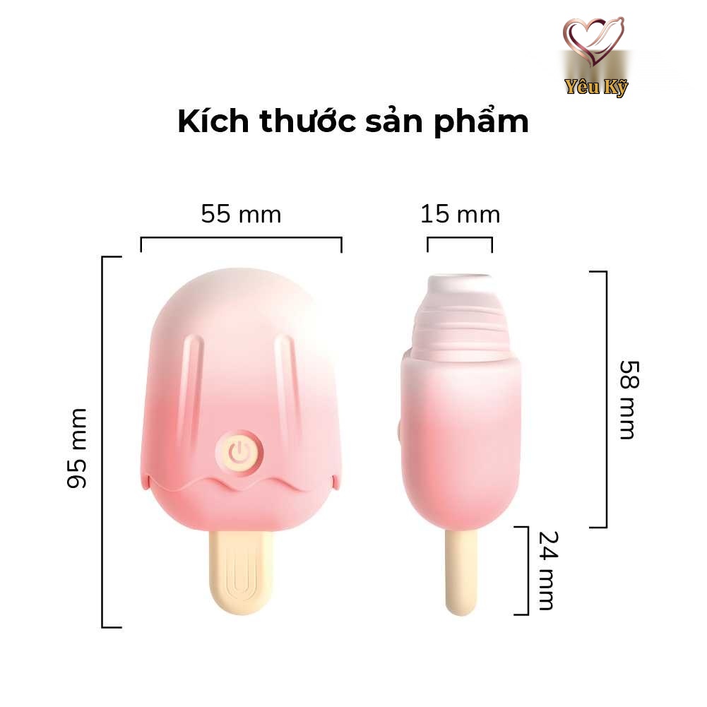 Máy massage hình que kem Shelly Play Creamiie - Ảnh 2