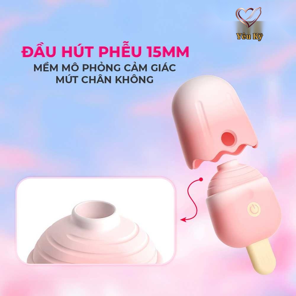 Máy massage hình que kem Shelly Play Creamiie - Ảnh 5