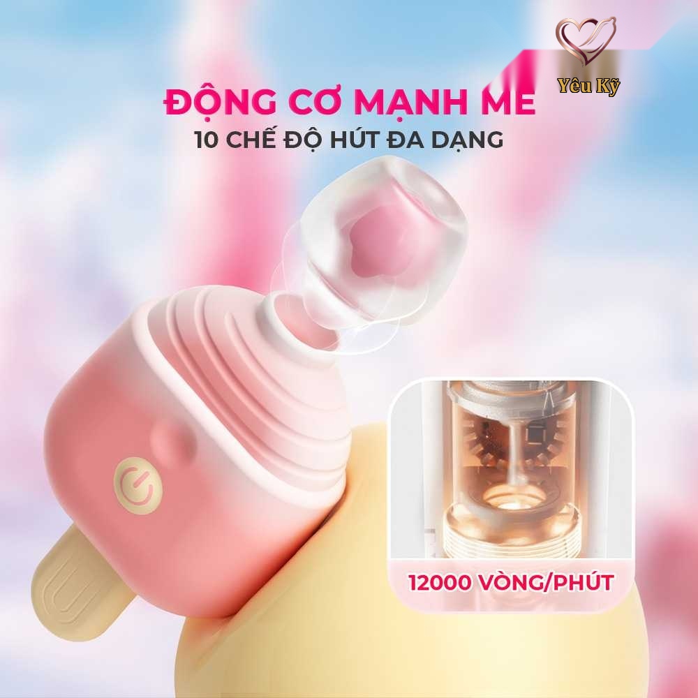 Máy massage hình que kem Shelly Play Creamiie - Ảnh 6