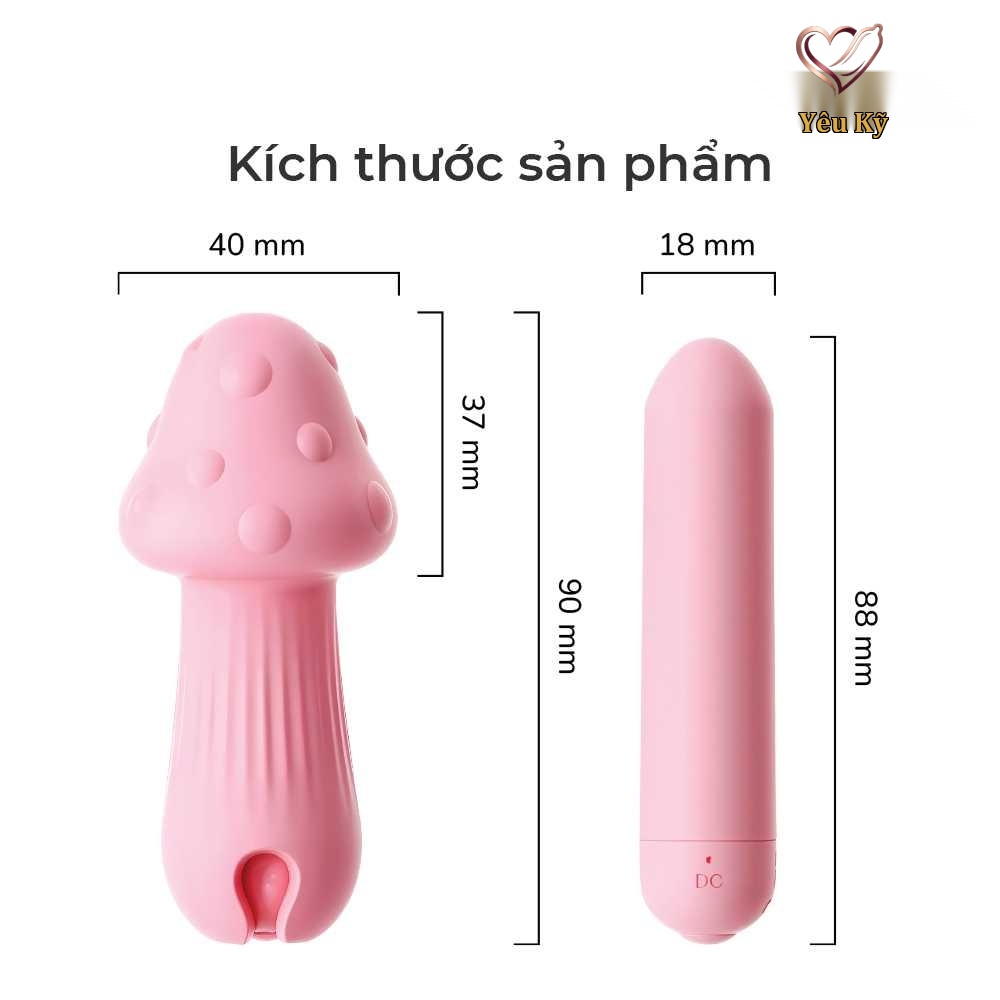 Máy massage hình nấm Shelly Play Mushroom - Ảnh 2