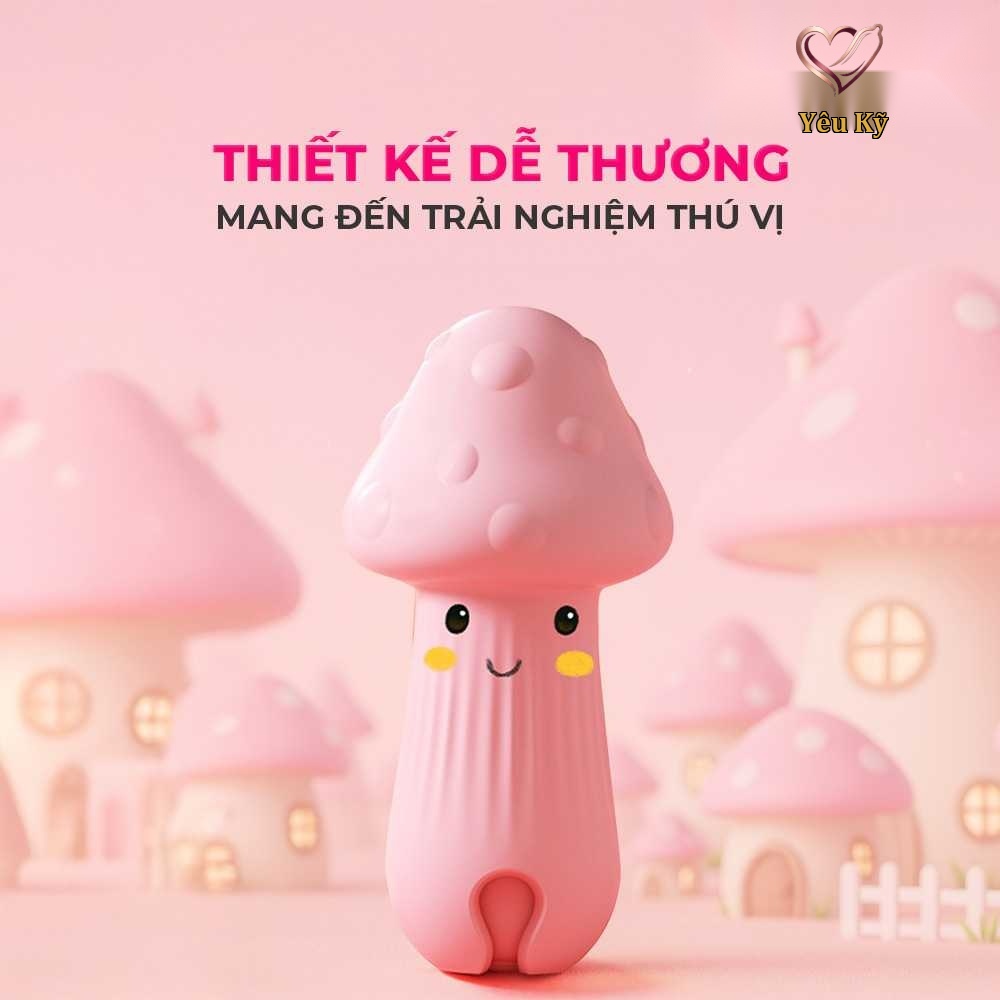 Máy massage hình nấm Shelly Play Mushroom - Ảnh 4