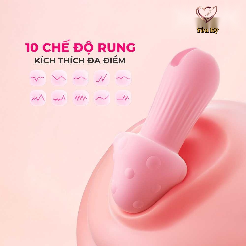 Máy massage hình nấm Shelly Play Mushroom - Ảnh 5