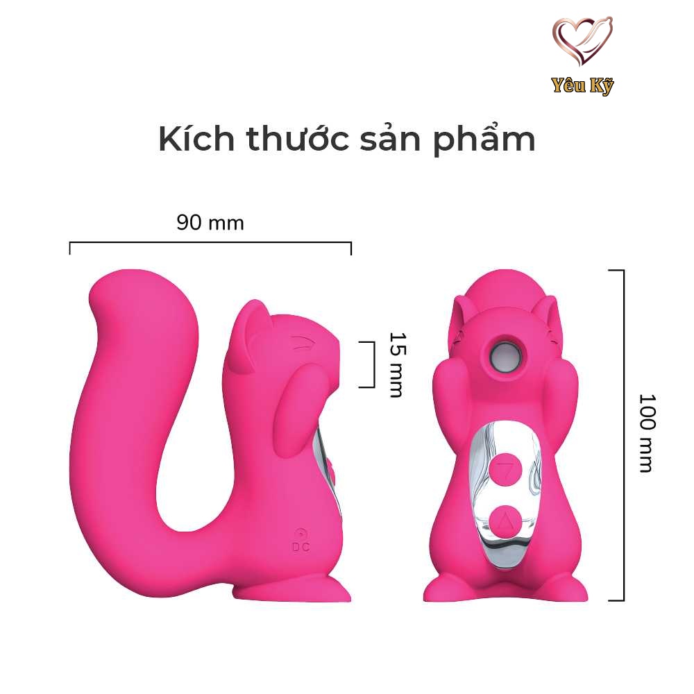 Máy massage hình sóc Shelly Play Nutty - Ảnh 2