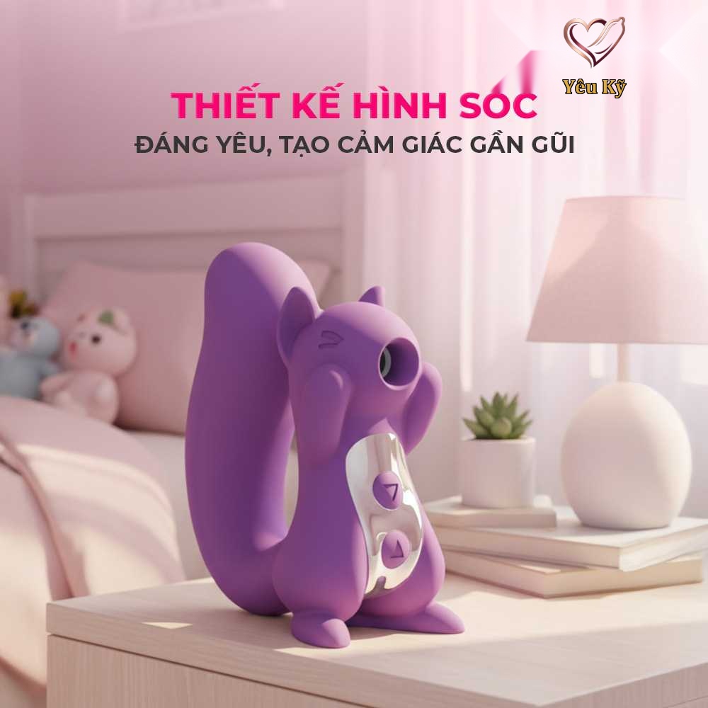 Máy massage hình sóc Shelly Play Nutty - Ảnh 5