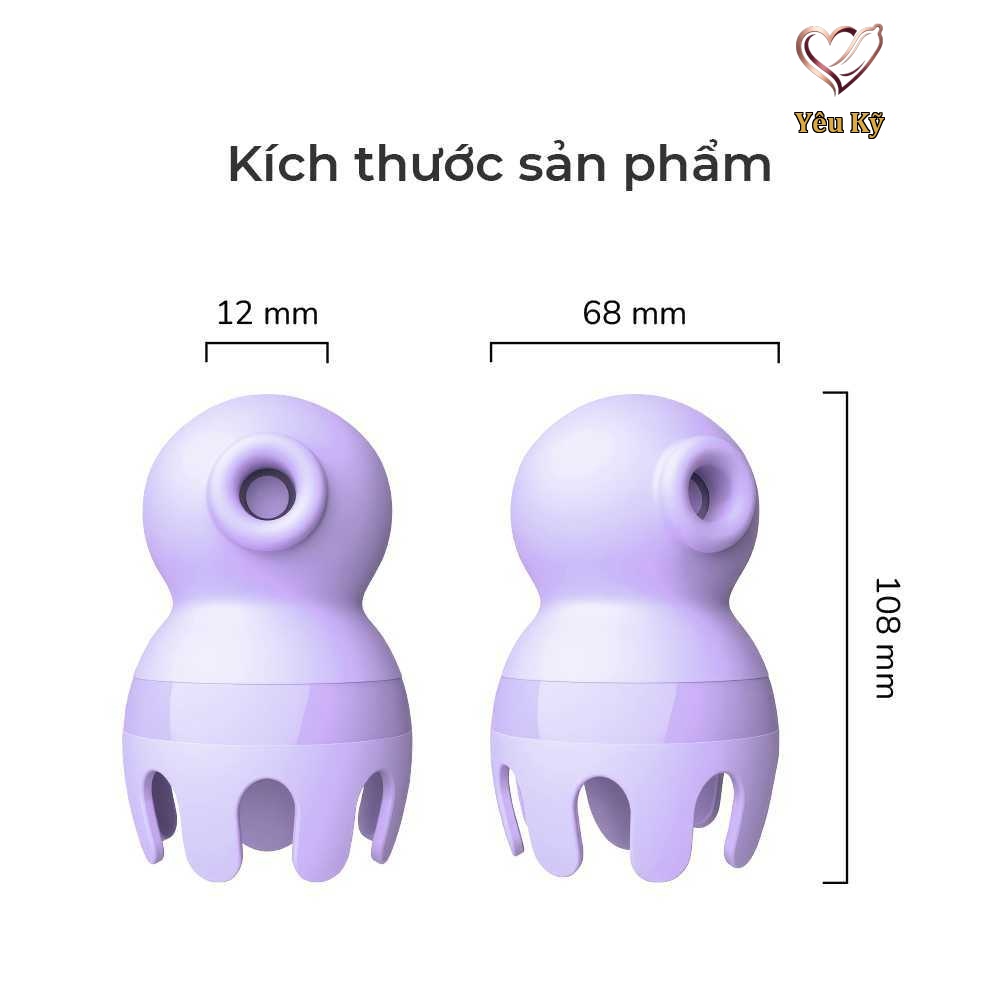 Máy massage hình bạch tuộc Shelly Play Octopus - Ảnh 2