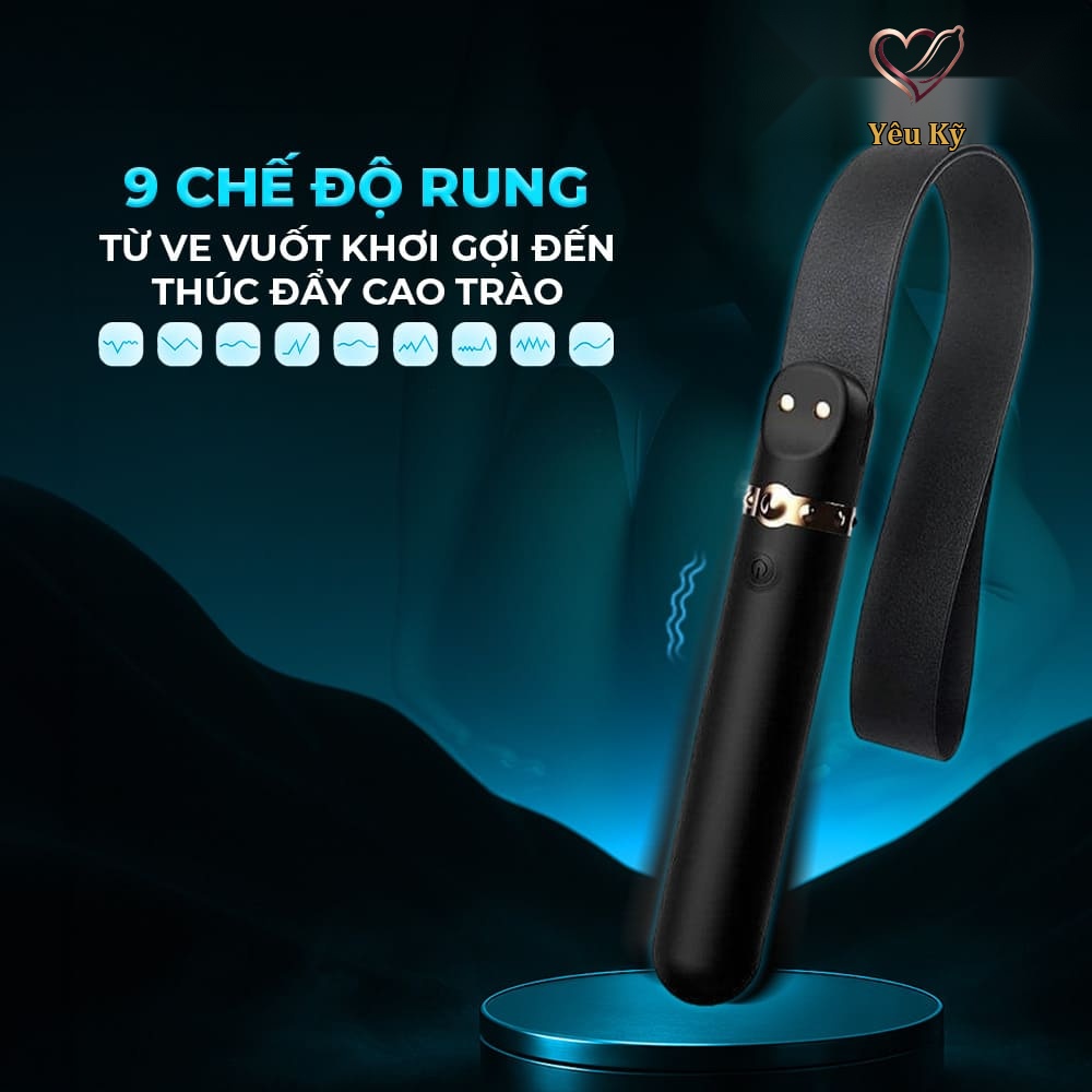 Máy massage kết hợp roi da BDSM Shelly Play Temptation - Ảnh 4