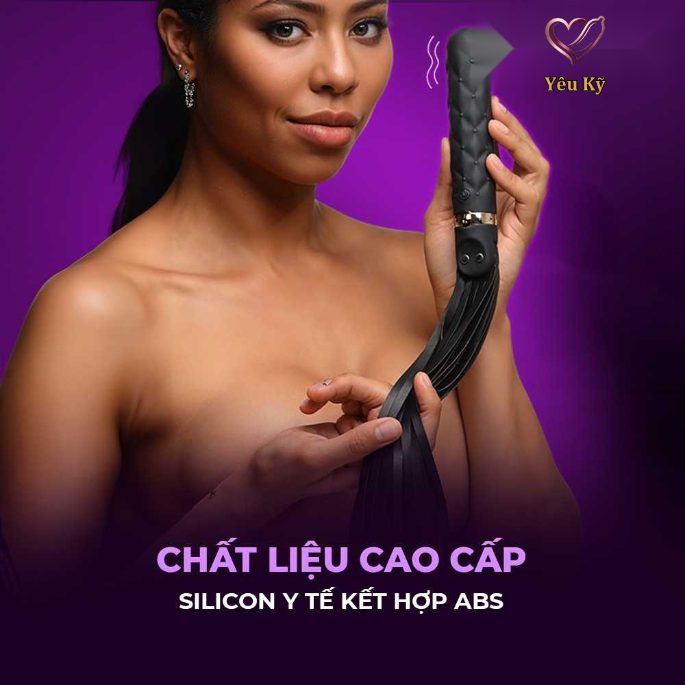 Máy massage kết hợp roi da BDSM Shelly Play Vibelash - Ảnh 6