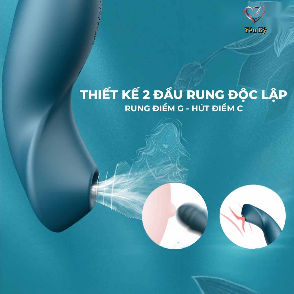 Máy massage Svakom Qingdai Shy Peacock - Ảnh 6