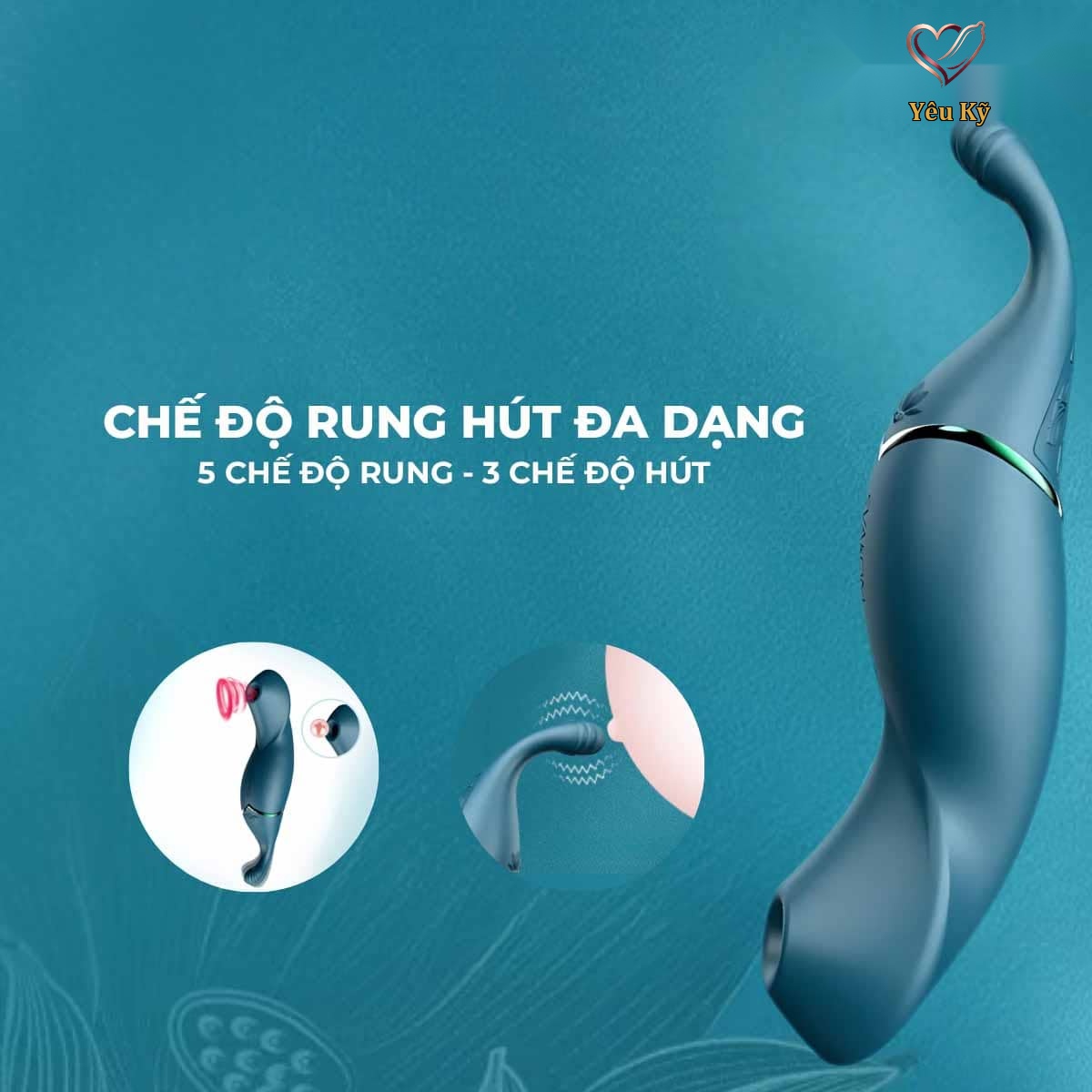 Máy massage Svakom Qingdai Shy Peacock - Ảnh 7