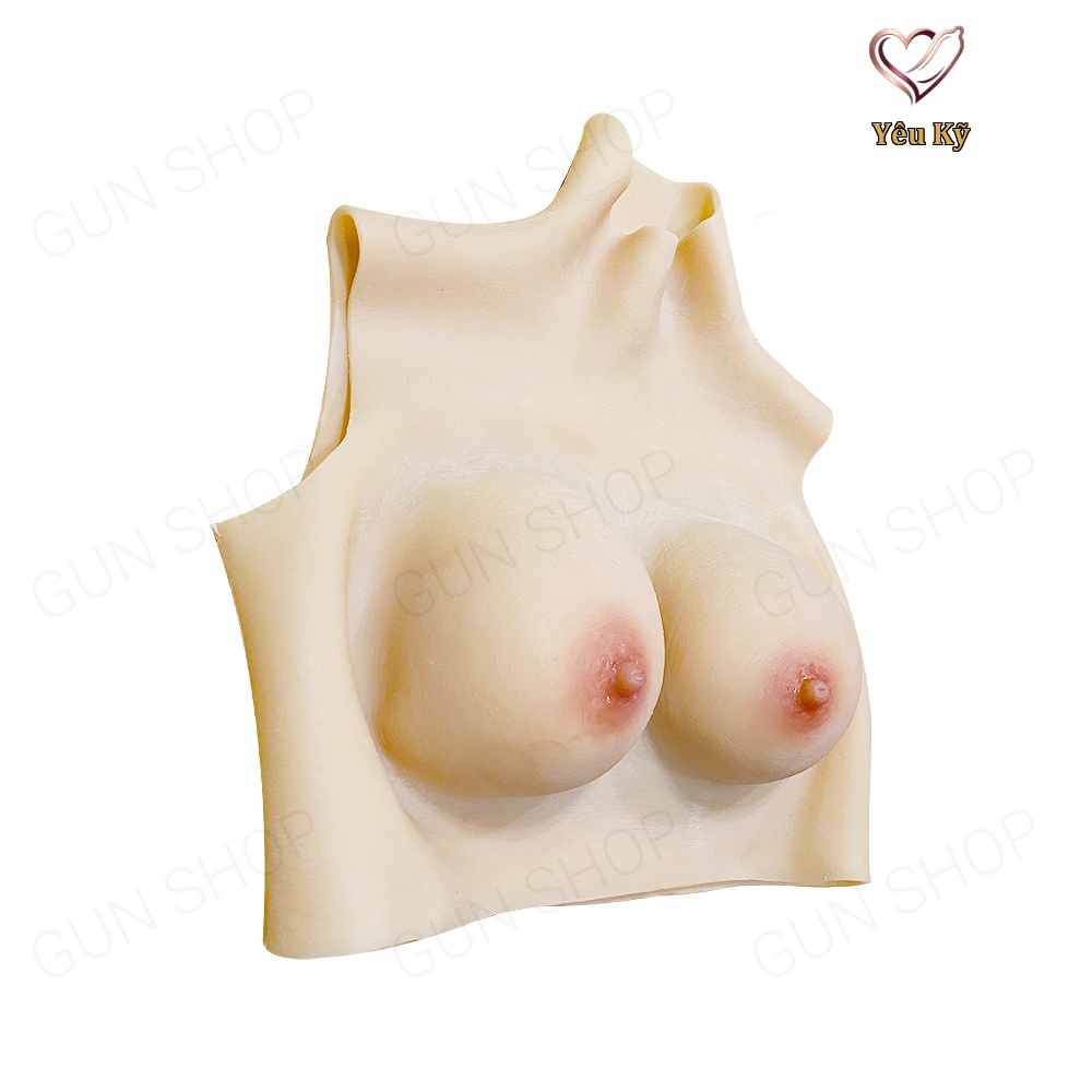 Áo silicon gắn ngực giả Jiuai cup D - Ảnh 3
