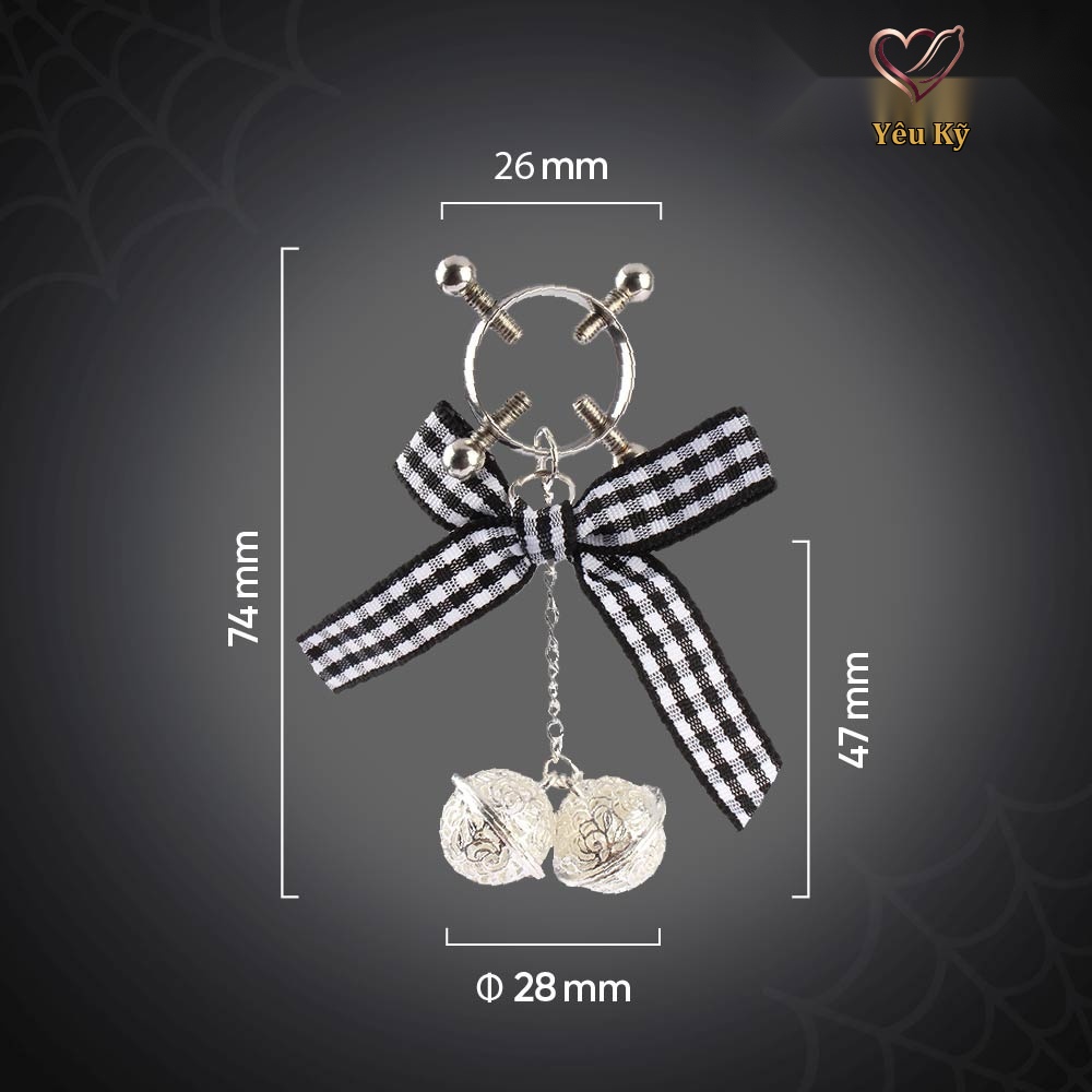Kẹp vú kích thích đầu ti Chisa Senuelo Nipple Fantasy Grips - Ảnh 2